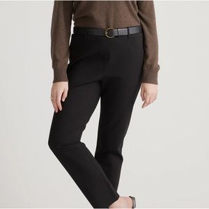 Quince Ultra-Stretch Ponte Straight Leg 4-Pocket Pant